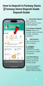 Fantasy Gems deposit